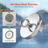 1300 LBS Strong Fishing Magnet Kit Single Sided Pull Force and Rope Carabiner