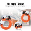 VEVOR Fish Tape, 240-foot, 1/8-inch, Steel Wire Puller with Optimized Housing and Handle, Easy-to-Use Cable Puller Tool