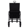 Collapsible Foldable Wagon Cart Beach Wagon Heavy Duty Utility Cart Utility Wagon Grocery Cart for for Camping Shopping Sports Gardeing Fishing Suppor
