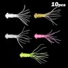 10pcs Simulation Small Squid Freshwater Lure Soft Bait; Various Colors Available